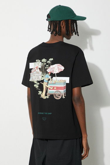 Tričko Filling Pieces Filling Pieces Ice Vendor Graphic T-Shirt Čierna | 74434011861, 0