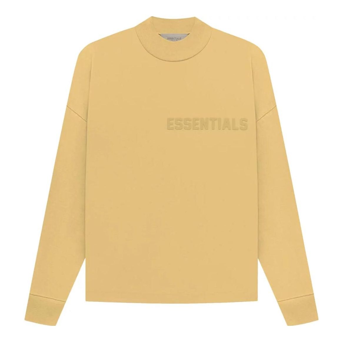Mikina Fear of God Essentials Logo Long Sleeve T-Shirt Žltá | 125BT222012F, 0