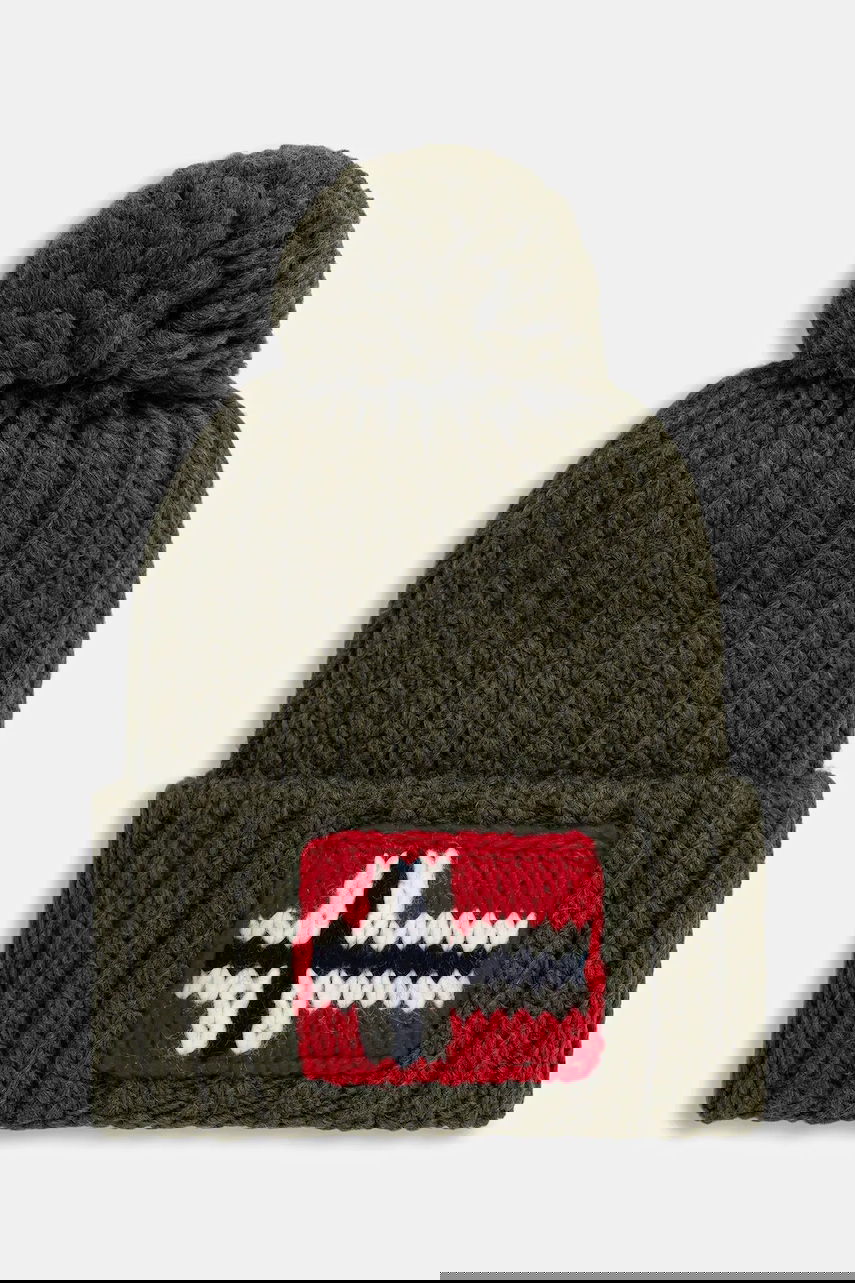 Kulicha Napapijri Napapijri Semiury 5 Wool Blend Beanie Zelené | NP0A4GKBG0A1, 0