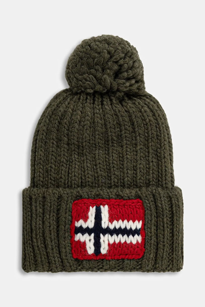 Kulicha Napapijri Napapijri Semiury 5 Wool Blend Beanie Zelené | NP0A4GKBG0A1
