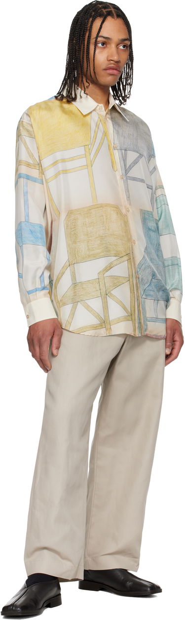 Košeľa LEMAIRE Lemaire Relaxed Printed Shirt Rôznofarebný | SH1173 LF1407, 3