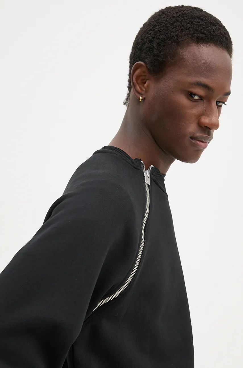 Asymmetric Zip Detail Sweatshirt