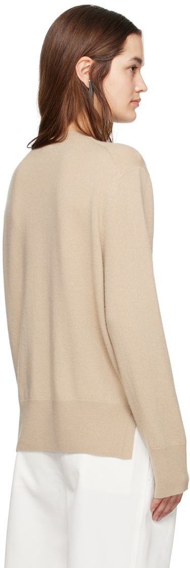 Sveter TOTEME Crewneck Relaxed-Fit Sweater Béžová | 242-WRT1734-YA0016, 2