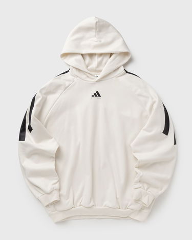Mikina adidas Originals Basketball 3-Stripes Hoodie Biela | JZ7930, 0