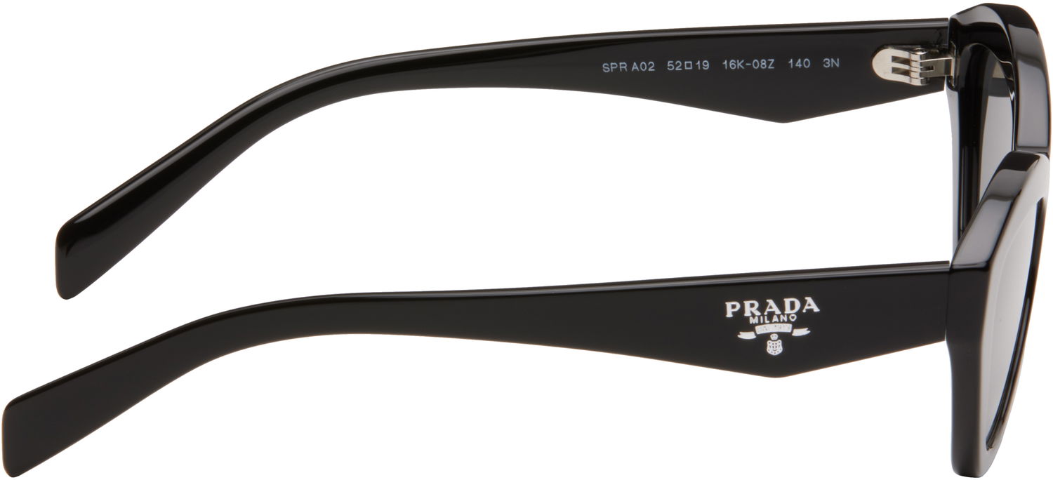 Slnečné okuliare Prada Logo Sunglasses Čierna | 0PR A02S 8056597967860, 1