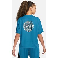 Tričko Nike Dri-FIT Warmup Tee Tyrkysová | FB7992-457, 0