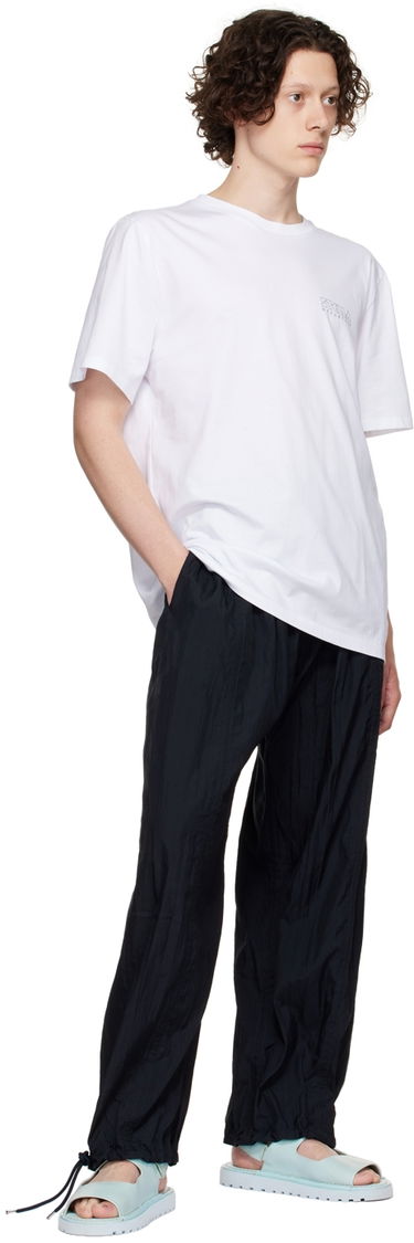 Nohavice Stella McCartney Stella McCartney Nylon Trousers Navy | 6044413STA90, 3