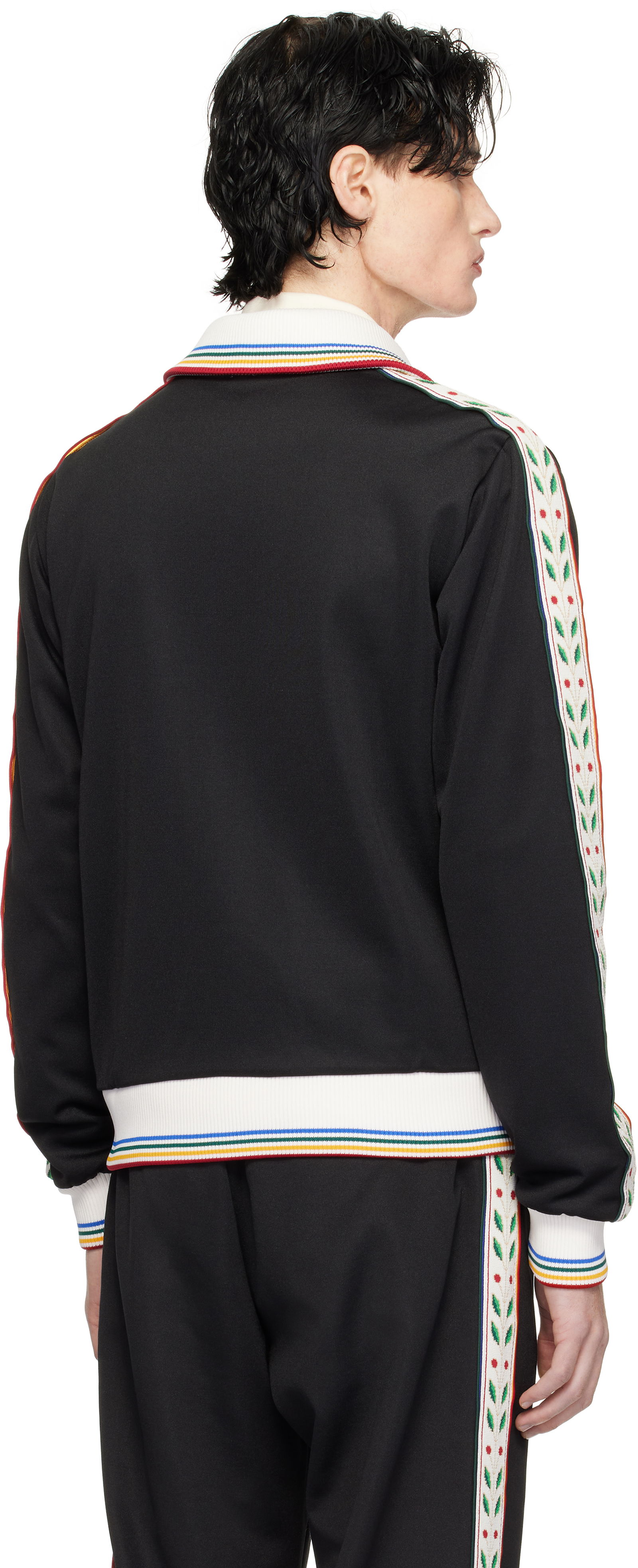 Track Jacket with Stripes