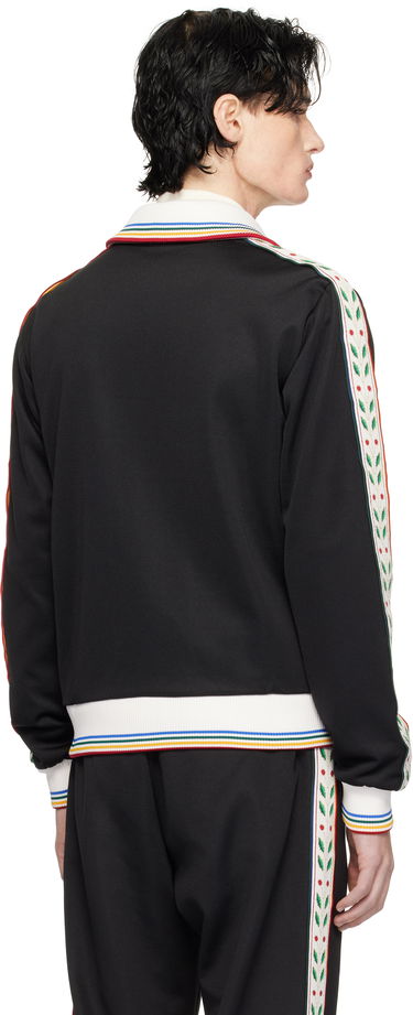 Bunda Casablanca Track Jacket with Stripes Čierna | MPS25-JTP-310-01, 2