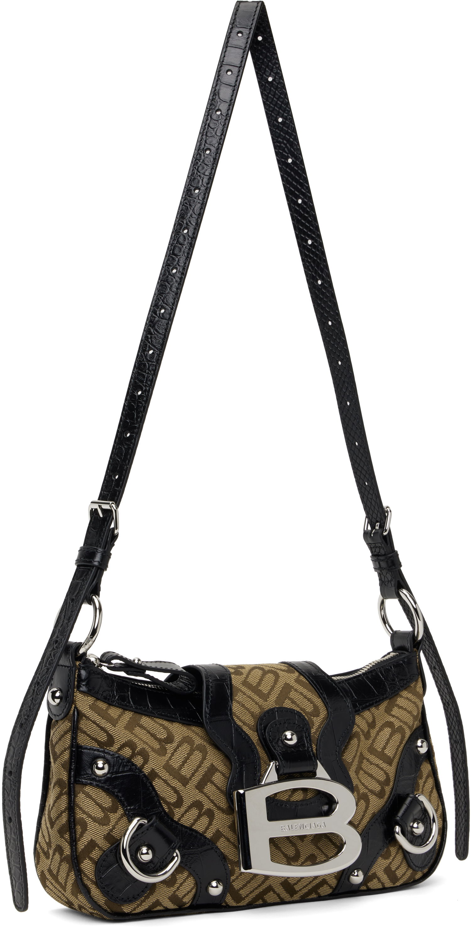 Taška cez rameno Balenciaga Small Shoulder Bag Hnedá | 805260 2ABBY, 1