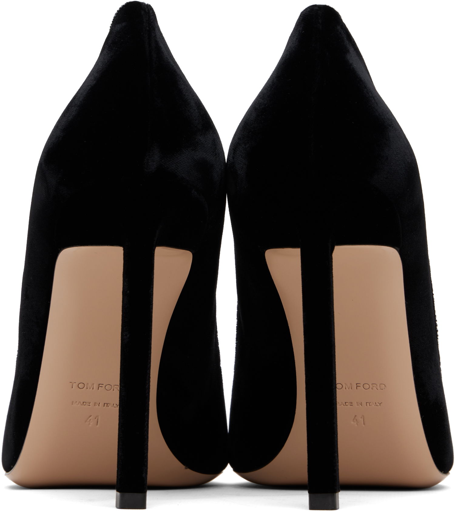Šperky Tom Ford TOM FORD Velvet Pumps Čierna | W3721-TVE001N, 1