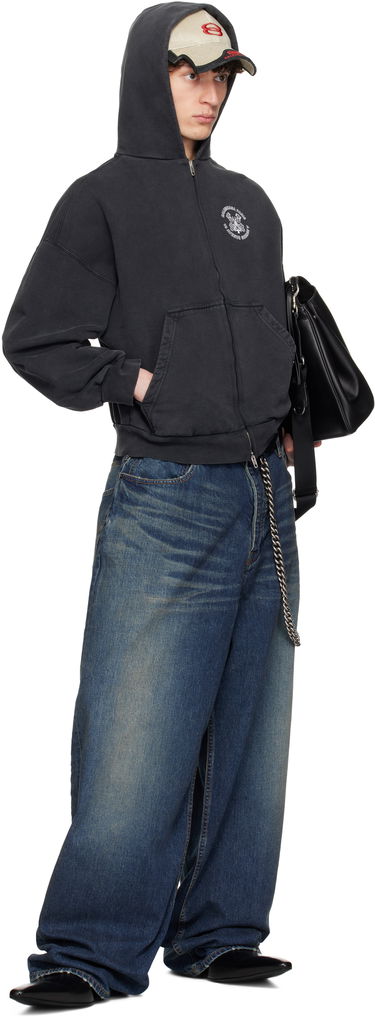 Džínsy Balenciaga Balenciaga Baggy Jeans Modrá | 745213TRW62, 4