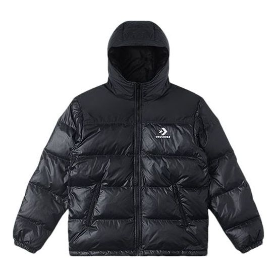 Prešívaná bunda Converse Short Down Jacket Čierna | 10025252-A01