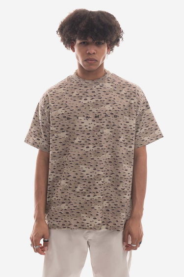 Tričko Stampd T-Shirt Camo Leopard Print Hnedá | SLA.M3129TE, 0