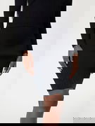 Black Mini Skirt with Rhinestone Details