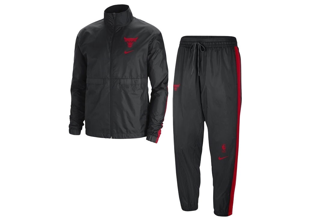 Nohavice Nike Chicago Bulls Courtside NBA Tracksuit Black Čierna | DN8858-010, 0