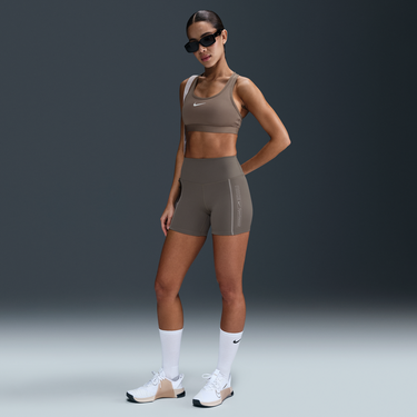 Šortky Nike One Dri-FIT High-Waisted 5" Bike Shorts Hnedá | HV6961-289, 0