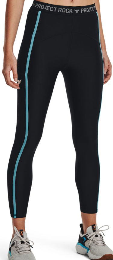 Legíny Under Armour Project Rock HG Ankle Leggings Čierna | 1377463-001, 0