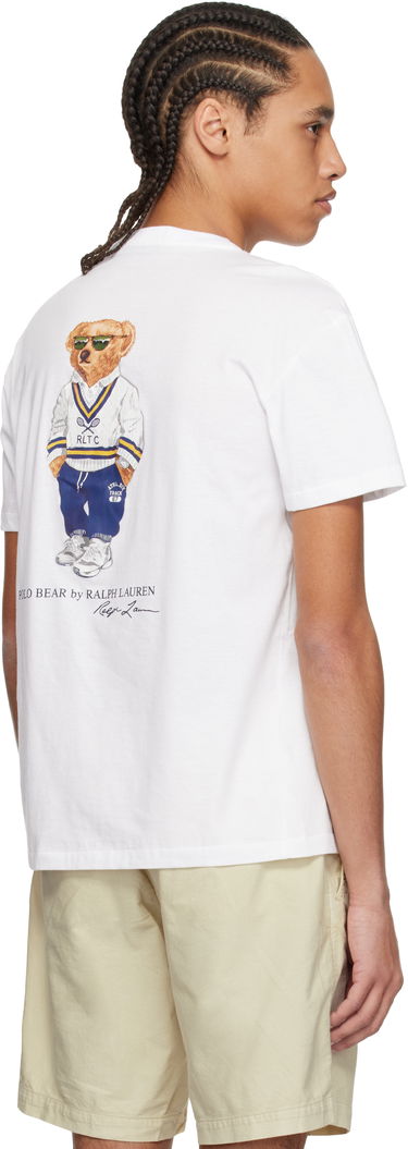 Tričko Polo by Ralph Lauren Polo Ralph Lauren Classic Fit Pocket Jersey T-Shirt Biela | 710963816001, 2