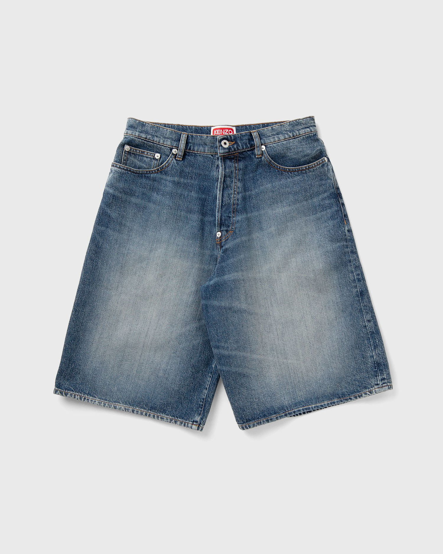 Šortky KENZO Kenzo Straight Casual Shorts Modrá | FF55DS3396I7.DS, 0