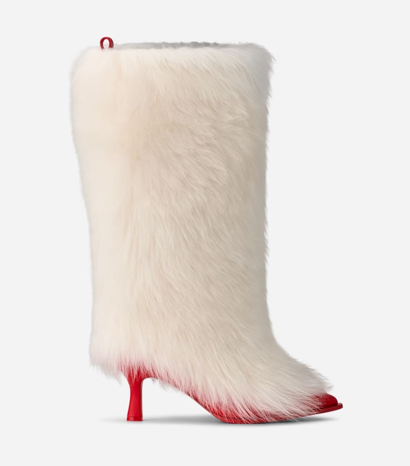 Tenisky a topánky UGG Ambush Fur Heel Boots Biela | 1176810-WHRD, 0