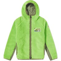 Bunda Moncler Grenoble Men's Teddy Fleece Zelené | 8G000-10-89A0L-8B7, 1