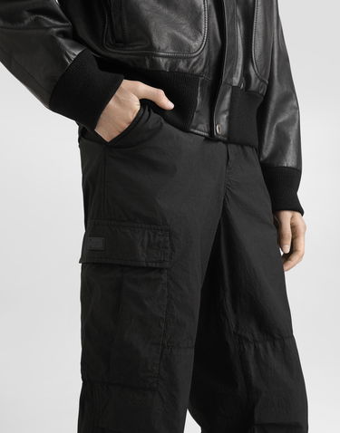 Cargo nohavice Dolce & Gabbana Dolce & Gabbana Cotton Cargo Cropped Pants Čierna | GP03LTG8MH8N0000, 3