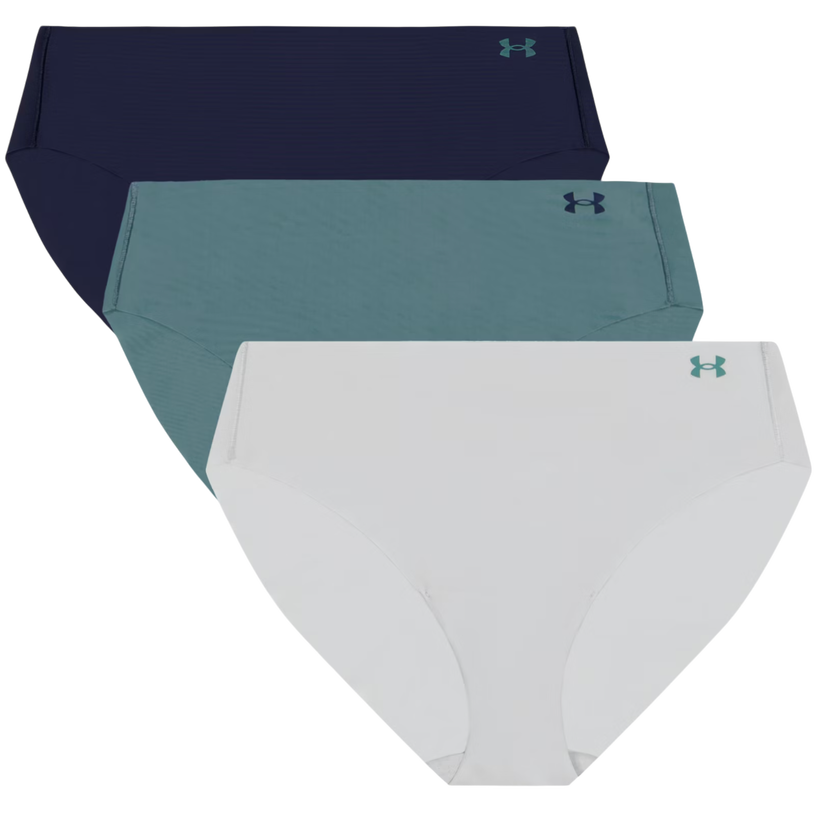 Nohavičky Under Armour Under Armour Solid 3-Pack Hiphugger Panties Rôznofarebný | 1383897-014