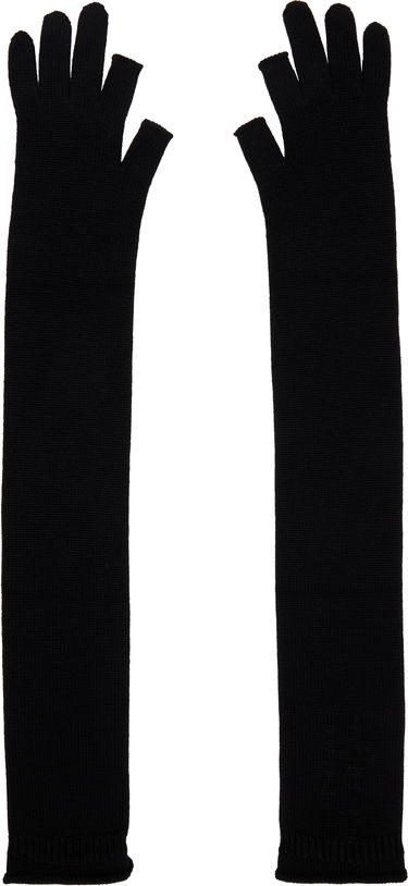 Rukavice Rick Owens Rick Owens Concordians Rasato Knit Opera Gloves Čierna | RP02E4491 M, 1