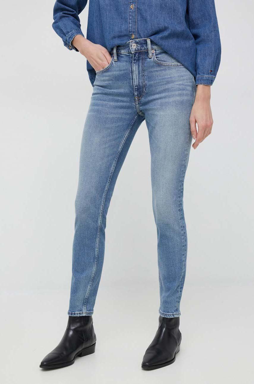 Džínsy Polo by Ralph Lauren Medium Waist Jeans Navy | 211890091, 0