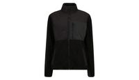 Auf Deck High-Neck Full-Zip Fleece Jacket with Contrast Panel and Chest Pocket