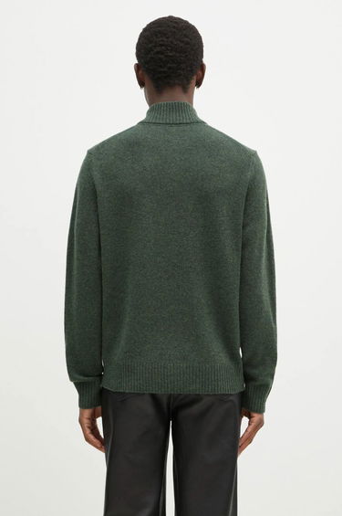 Sveter WOOD WOOD Wood Wood Blu AA CS Halfzip Lightweight Sweater Zelené | 10325502.4159, 2