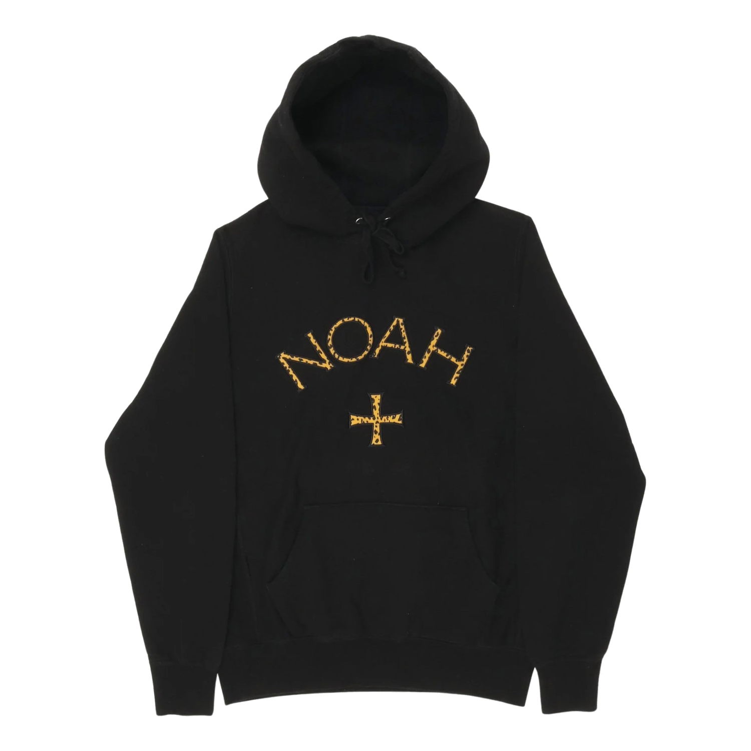 Mikina Noah Cheetah Core Logo Hoodie Čierna | CHEETAHCORE1-BLACK, 0