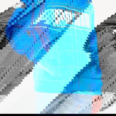 Bunda Puma Archive Seasonal Relaxed Racer Jacket Modrá | 62991458, 1