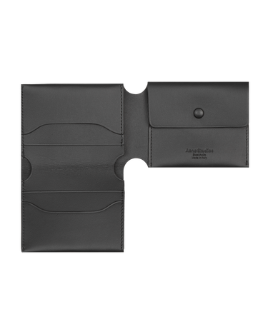 Doplnky Acne Studios Folded Card Holder Black Šedá | CG0097- 900, 3