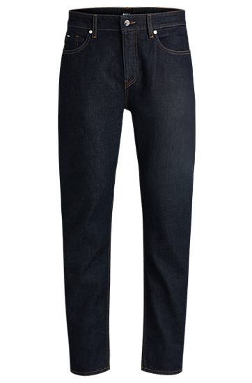Džínsy BOSS Maine Regular-Fit Comfort-Stretch Jeans Modrá | 50520835, 0
