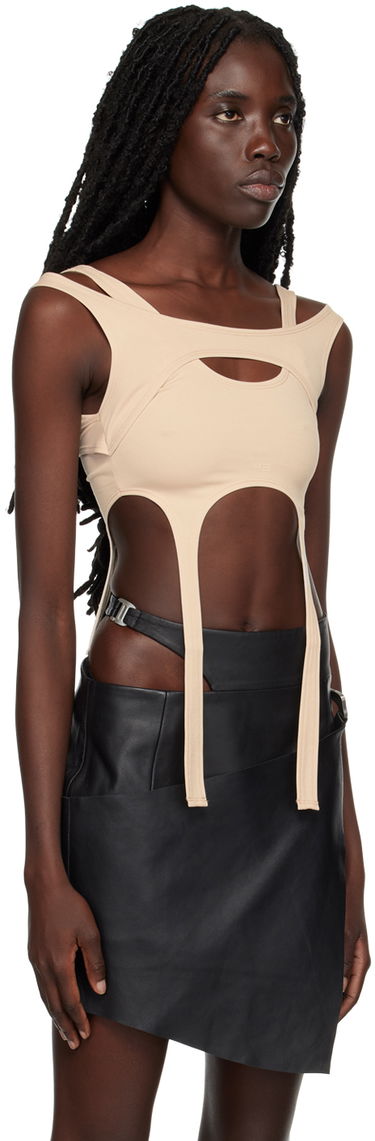 Tielko HELIOT EMIL Harness Tank Top Béžová | HE_W_13_005_P03_BE16, 1