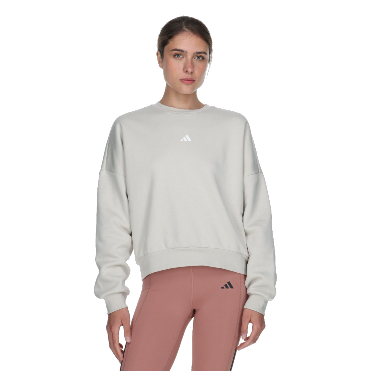 Mikina adidas Originals Studio Lounge Fleece Sweatshirt Béžová | JI6069, 0