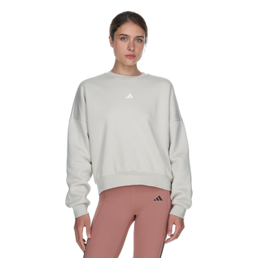 Mikina adidas Originals Studio Lounge Fleece Sweatshirt Béžová | JI6069, 0