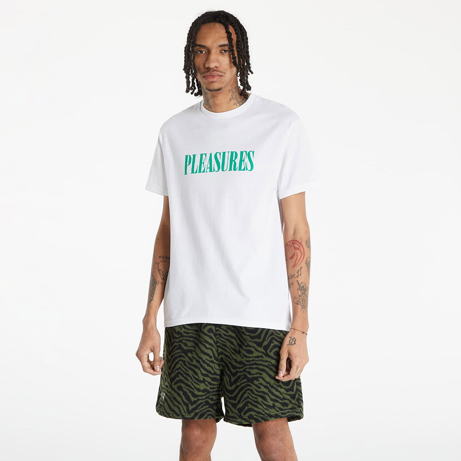 Tričko Pleasures Tickle Logo T-Shirt Biela | P22SP054 White, 1