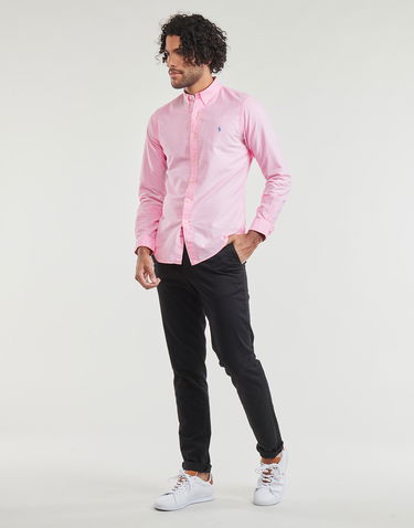 Košeľa Polo by Ralph Lauren Long Sleeve Shirt Ružová | 710804257027, 3