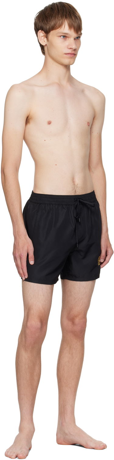 Plavky Balmain Balmain Logo Swim Shorts Čierna | BWB641590, 3