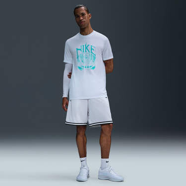 Tričko Nike Dri-FIT Basketball T-Shirt Biela | HJ3474-100, 3