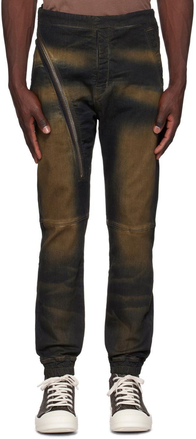 Džínsy Rick Owens DRKSHDW Aircut Jeans Hnedá | DU02C5361 SDM, 0