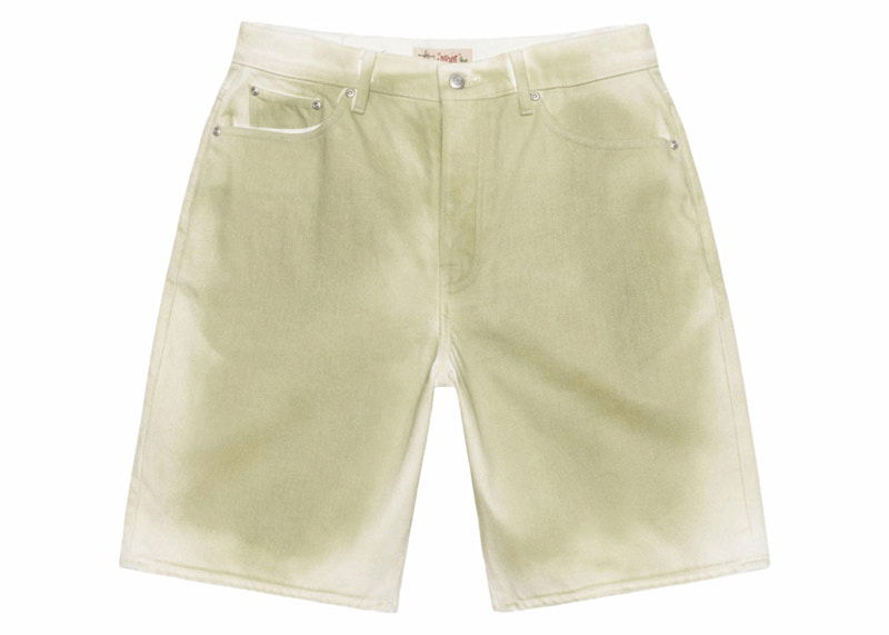 Šortky Stüssy Stussy Spray Dye Big Ol' Shorts Zelené | 112321