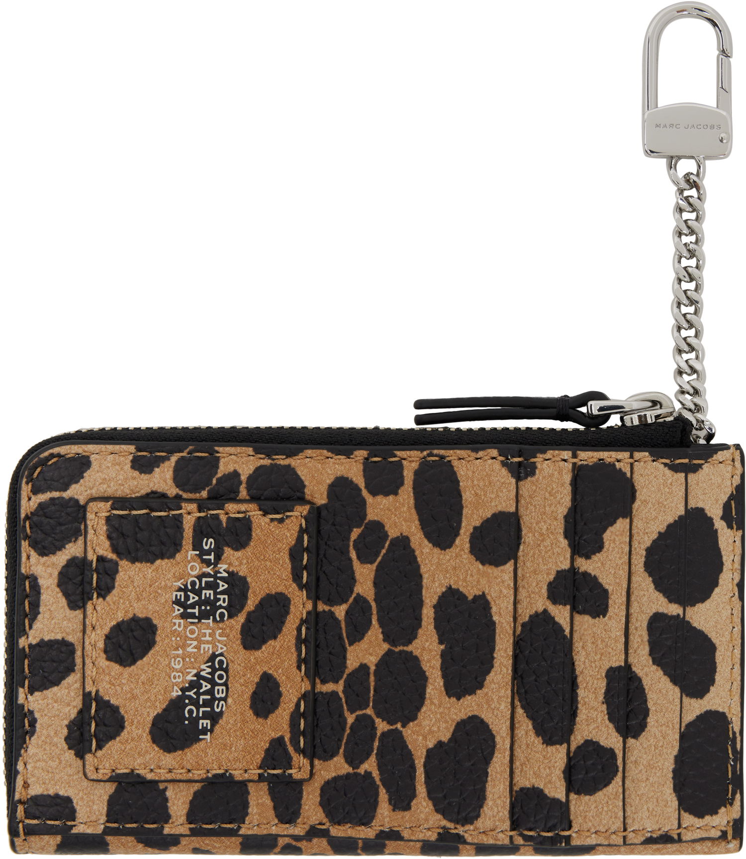 Peňaženka Marc Jacobs Marc Jacobs 'The Cheetah' Top Zip Wallet Hnedá | 2R4SMP004S02, 1