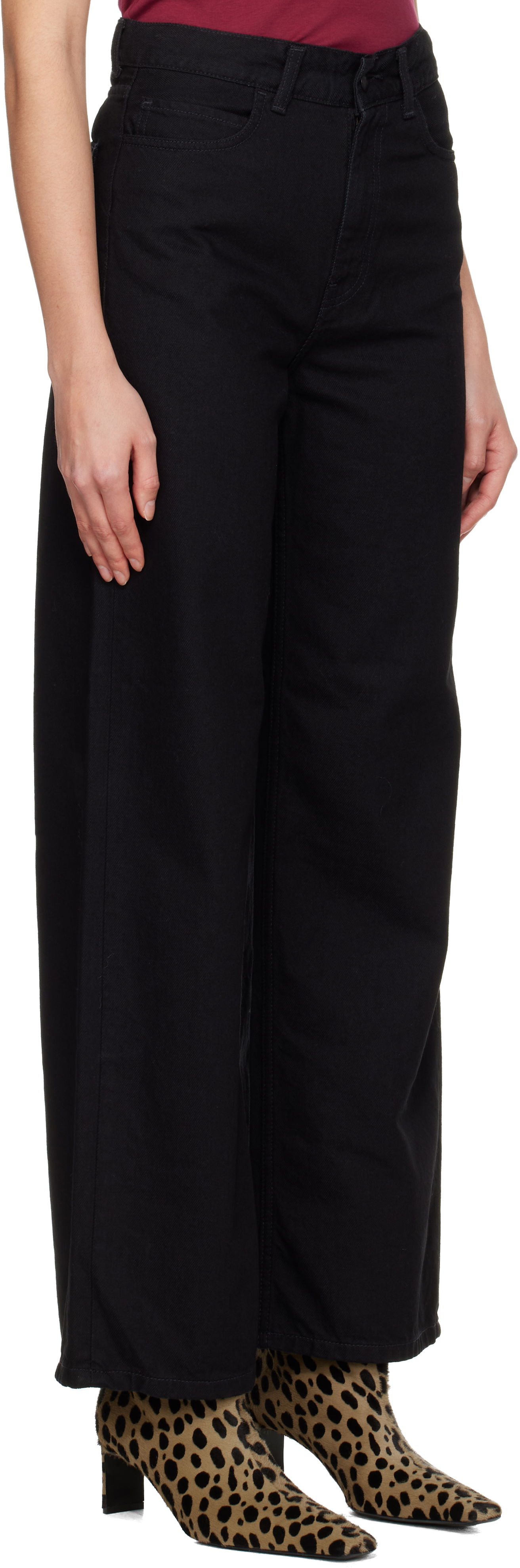 Džínsy Carhartt WIP Work In Progress Jane Jeans Čierna | I030497 8902, 1