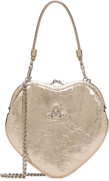 Kabelka Vivienne Westwood Vivienne Westwood Belle Heart Frame Bag Metalická | 4B01000CW-L00AC-, 0