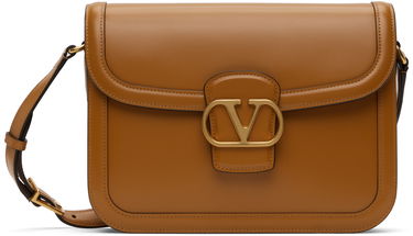 Taška cez rameno Valentino Valentino Garavani 9TO5 Smooth Calfskin Shoulder Bag Hnedá | 6Y2B0D05ECH, 0