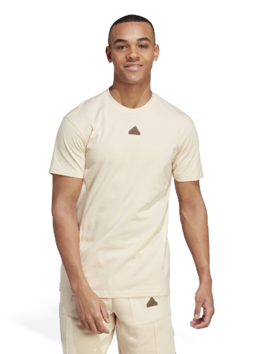 Tričko adidas Performance City Escape T-Shirt Béžová | IC9733